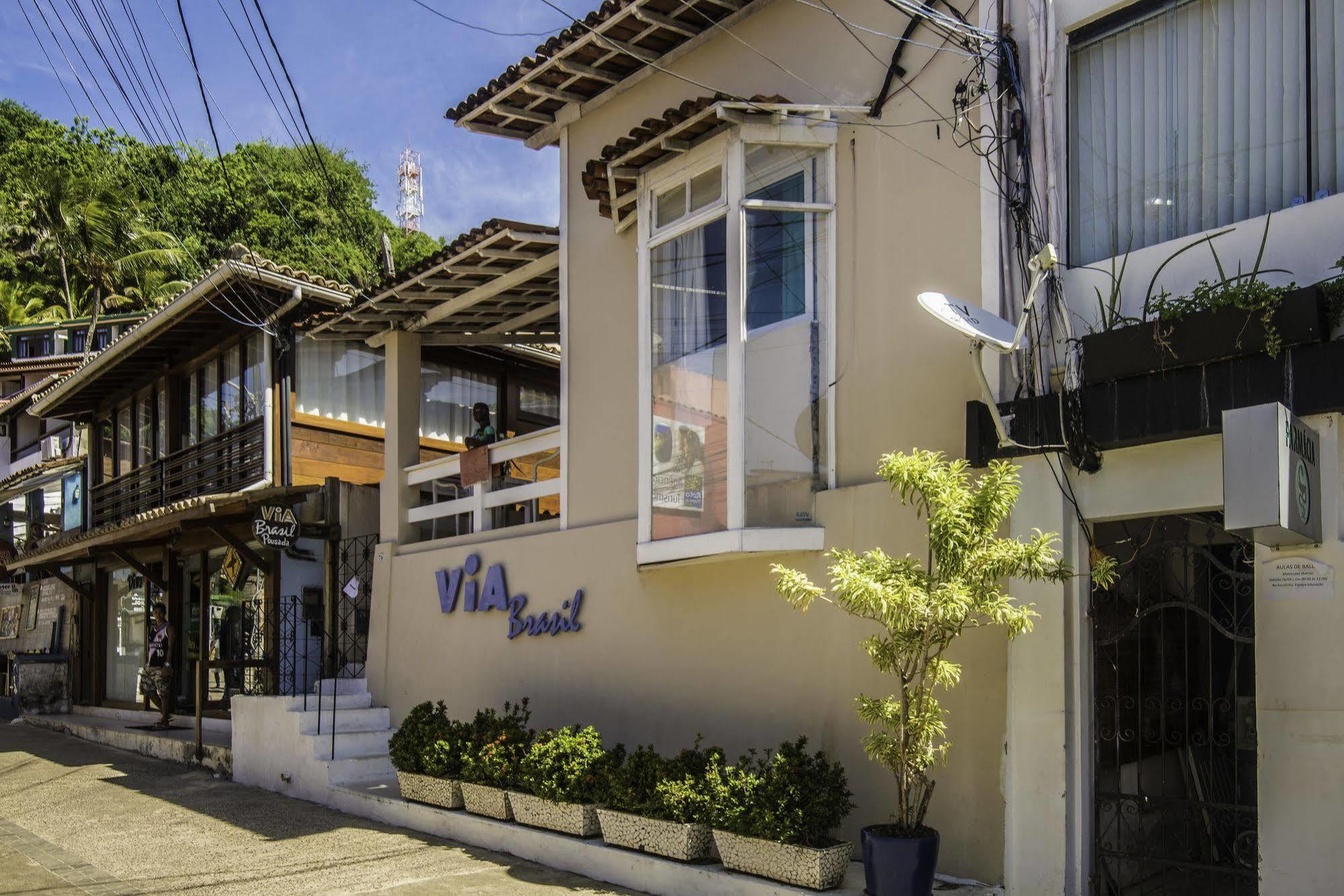 Pousada Via Brasil Morro de São Paulo Exteriör bild